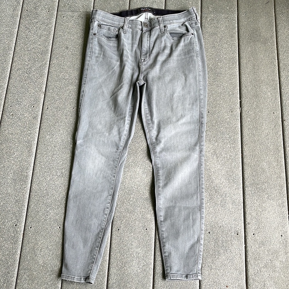 TORRID Gray High Rise Skinny Jeans 12R